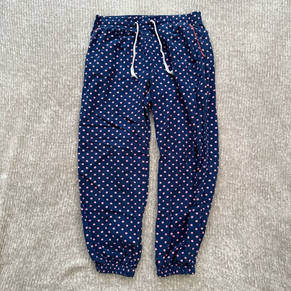 Love by Gap‎ Navy Pink Star Jogger Lounge Pants Size Small